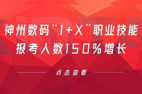 行业实践丨用新技能武装自己！HTH.COM数码“1+X”职业技能报考人数150%增长